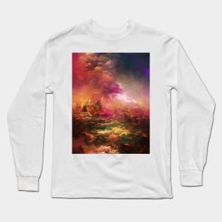 Choppy Waves Long Sleeve T-Shirt